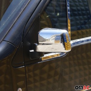 Ford Transit Connect Mirror Cover - Omac - ABS Gloss Silver - Chrome - '10-'13